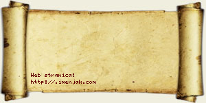 Anđela Bandović vizit kartica